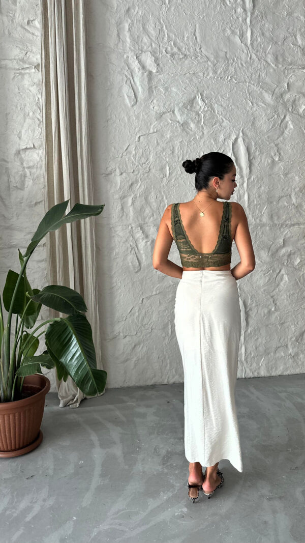 LONG LAYERED SKIRT - Image 3