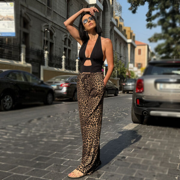 LEOPARD PANTS