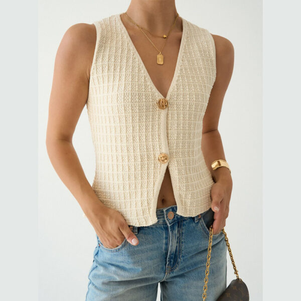 BEIGE VEST