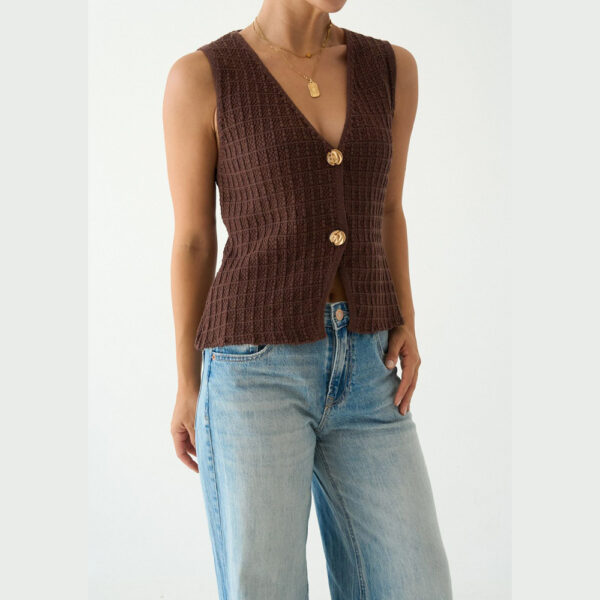 BROWN VEST