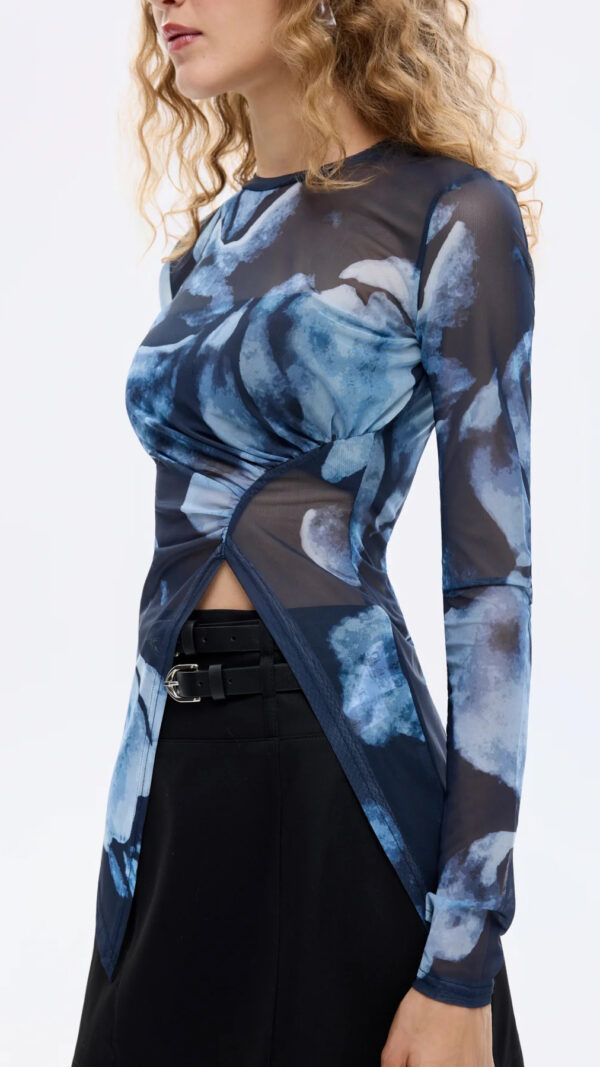 ASYMMETRICAL BLOUSE - Image 2